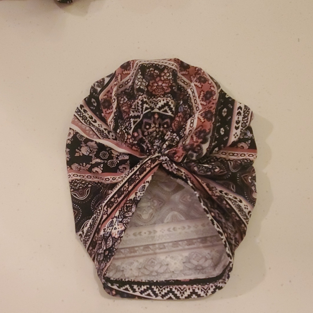 Newborn baby girls turban hat